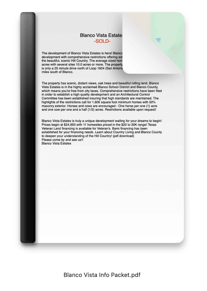 Download Info Packet in PDF Format